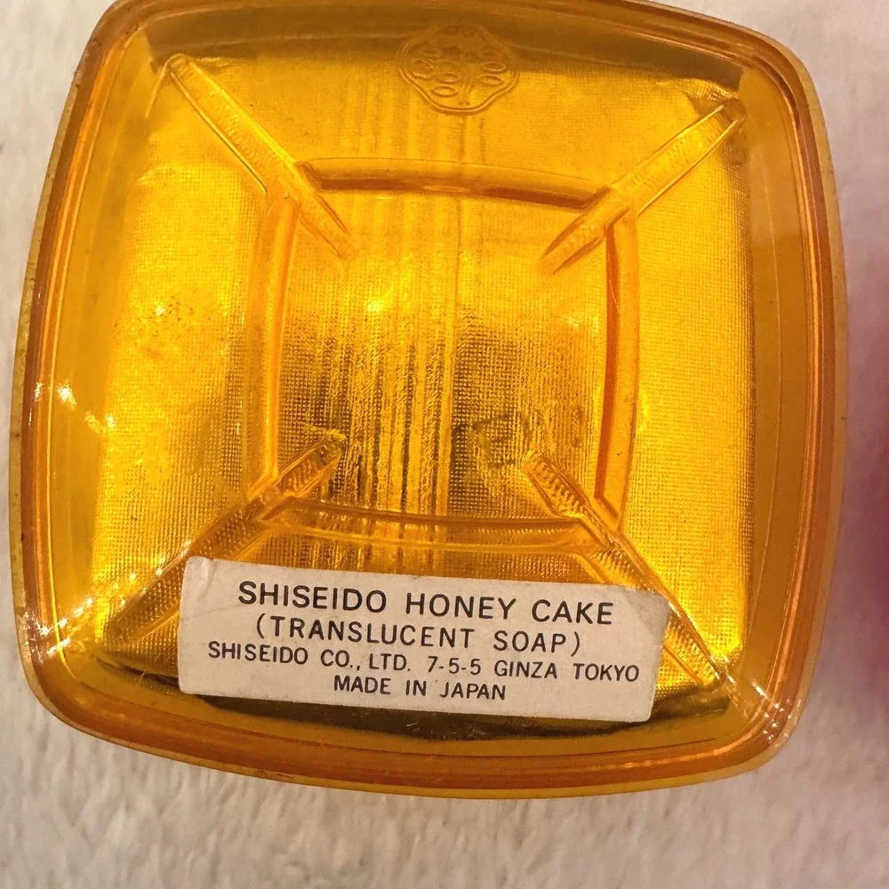Vintage Shiseido Honey Cake Soap Set 4pc 1.1oz Each Multi 3 New 1 Open Japan